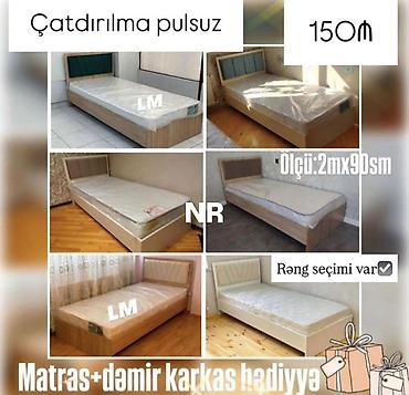 Çarpayılar: *Tək çarpayı+matras🎁* _*SİFARİŞLƏ VƏ YENİ*_ *Qiymət -da lalafo.az — 1 Çarpayılar: *Tək çarpayı+matras🎁* _*SİFARİŞLƏ VƏ YENİ*_ *Qiymət — 1
