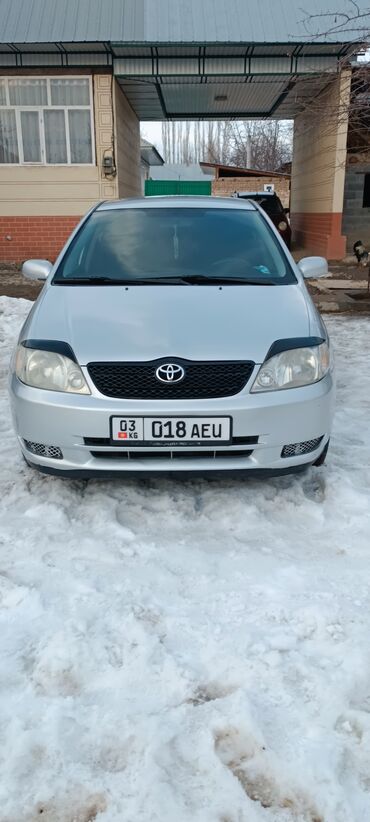 Toyota: Toyota Corolla: 2002 г., 1.6 л, Механика, Бензин, Седан