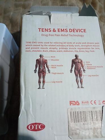 miš za kompjuter: **LANDWIND TENS & EMS uređaj** Aparat za TENS i EMS stimulaciju — 4
