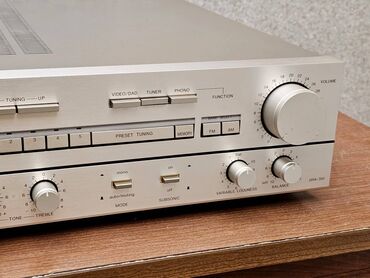 Pojačala i prijemnici: DENON DRA-350 stereo risiver - Klasičan srebrni front sa velikim — 8