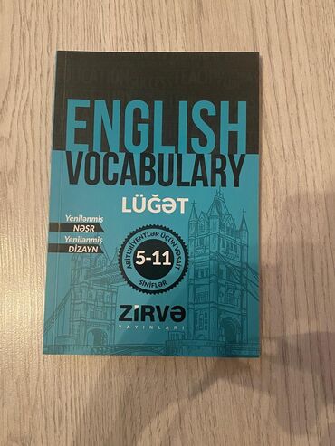 yeni is elanlari 2021: English vocabulary Zirvə yayınları 2021