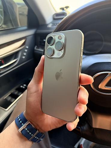 iphone dr: IPhone 15 Pro, Б/у, 512 ГБ, Natural Titanium, Коробка, 82 % — 1