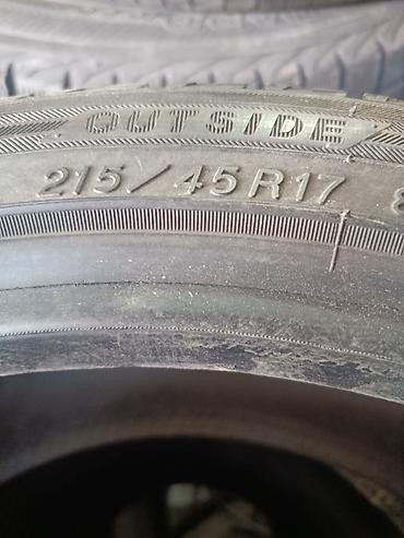 зимние шины 215 45 r17: Шины 215 / 45 / R 17, Зима, Б/у, Комплект, Легковые, Япония, Yokohama — 2