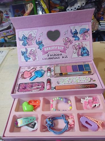 make up зеркало: Детский набор для макияжа и аксессуаров Beauty Kit (Fashion cosmetics — 1