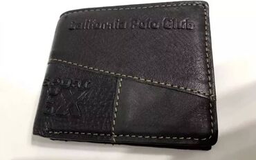 кожанный портмоне: Кожанный кошелек California Polo Club, отличный подарок достойному