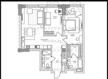 Новостройки от застройщика: Строится, Элитка, 2 комнаты, 86 м² — 4