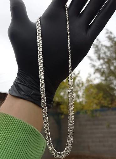 Серебряные цепочки: Серебряные Цепи и Браслеты Ручная работа 925-960 проба at lalafo.kg — 38 Серебряные цепочки: Серебряные Цепи и Браслеты Ручная работа 925-960 проба — 38