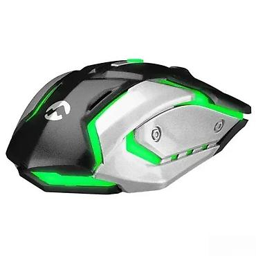 one s: Gejming miš sa RGB osvetljenjem i žičnom vezom - Futuristički dizajn — 4