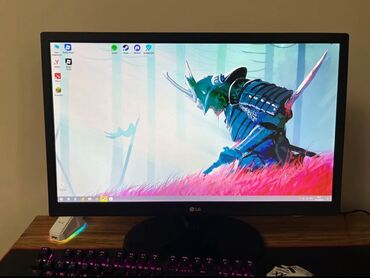 пк манитор: Монитор, LG, Б/у, LCD, 21" - 22"