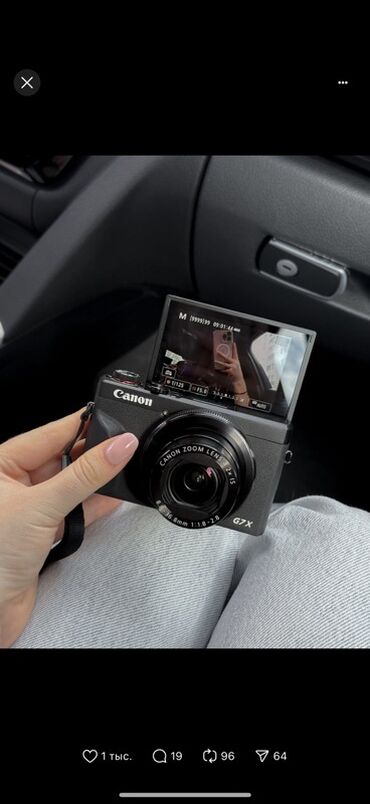 купить музыкальную колонку: Компактная камера Canon PowerShot G7 X. Mark iii В идеальном состоянии