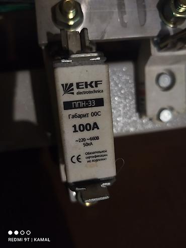 bolt blok: EKF Electrotechnica sığorta blokları – PПН-33, ölçü 00C ( 7 ədəd ) - — 2