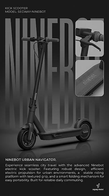 Elektrikli samokatlar: İşlənmiş Elektrik samokat 10", 251 - 350 Vt, 16 - 25 km/s, Ünvandan götürmə — 1