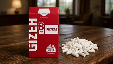 malbro siqaret: Gizeh 8 mm siqaret filtrləri – 100 ədəd - Brend: GIZEH - Ölçü: 8 mm - — 1