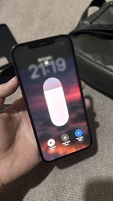 iphone 15 mini: IPhone 12 Pro Max, Б/у, 256 ГБ, Pacific Blue, Чехол, 83 % — 3