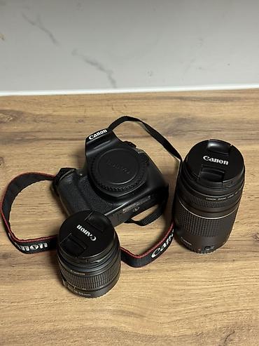 canon 1300: Зеркальная камера Canon EOS 1300D + стандартный зум-объектив — 7