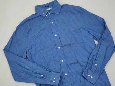 Koszulа, M (EU 38), stan - Bardzo dobry, wzór - Jednolity kolor, kolor - Niebieski, Tommy Hilfiger