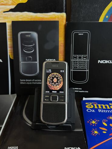 Nokia: Nokia 8 Sirocco, < 2 GB Memory Capacity, rəng - Boz, Düyməli — 20