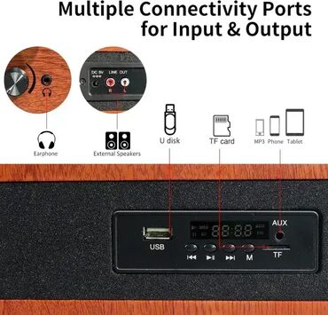 Zvučnici i stereo sistemi: *** AKCIJA *** #2223 Multifunkcionalni Vosterio Gramofon; Model — 2