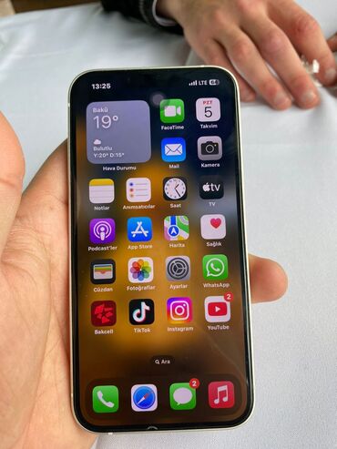iphone kreditlə: IPhone 13, 128 GB, Ağ, Hissə-hissə ödəniş, Barmaq izi, Face ID