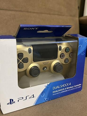 Sony PS4 DualShock 4 simsiz oyun pultu – qızılı rəng. Xüsusiyyətlər