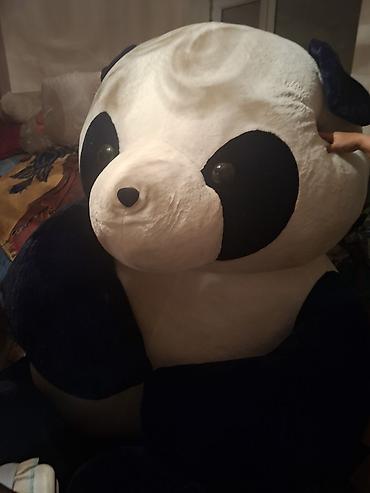 oglan oyuncaqlari: Nəhəng ölçülü panda plyuş oyuncağı Təzədi salafani teze acilib - — 2
