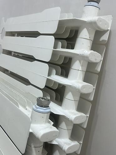 lalafo panel radiator: Ağ rəngli su radiatoru (seksiyalı) - Material: metaldan (seksiyalı — 3