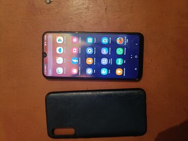 telfon samsunq: Samsung Galaxy A50, 64 GB, rəng - Göy, Sensor, Barmaq izi, İki sim kartlı