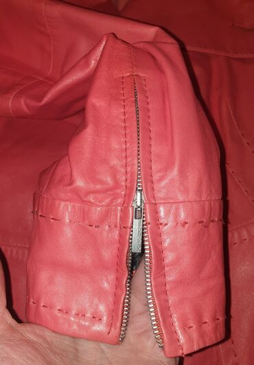 Ostale jakne, kaputi, prsluci: MAX MARA SPORTMAX original kožna jakna, model kao sako. Prelepa !! — 3