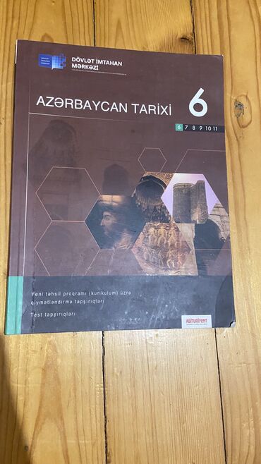 coğrafiya 8 ci sinif metodik vəsait: Azərbaycan tarixi 6cı sinif, dim, test tapşırıqları