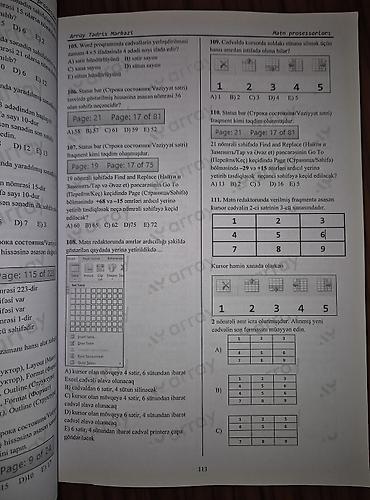 array test bankı pdf: Array – “Abituriyentlər üçün İnformatika test bankı” (Yenilənmiş nəşr — 4