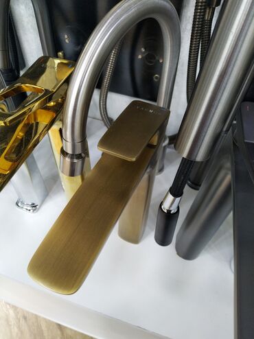 Aspiratorlar: Mətbəx/hamam üçün qarışdırıcı kran – YAĞMUR brendi - Material: metal