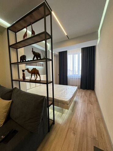 суточный квартира бишкек орто сай: 1 комната, 47 м², Элитка, 2 этаж, Евроремонт