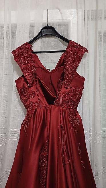 Haljine: Luksuzna bordo svečana haljina / venčanica (Kao nova!) ​Prodajem — 7