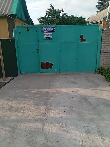 рефленный лист: Продаю б/у ворота — 1