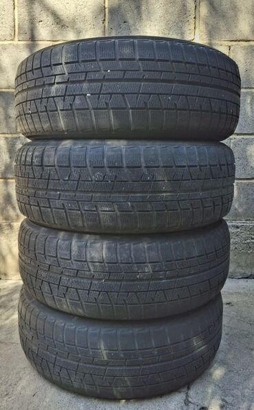 Шины: Шины 205 / 60 / R 16, Зима, Б/у, Комплект, Легковые, Япония, Yokohama