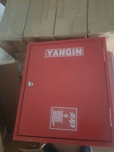 Taxta-şalban: Yeni yanğın söndürən dolablardı işlənilməyib bütün aksesuarlari