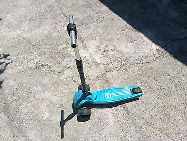 2 tekerli scooter: Uşaq skuterı – 3 təkərli, mavi rəng Marka/seriya: “NF” (gövdədə loqo — 1