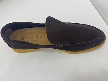 iş patinkası: Loro Piana “Summer Walk” kişi mokasinləri - Material: yumşaq təbii — 2