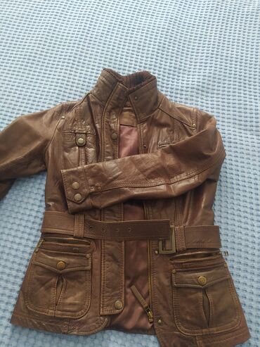 секонд хенд кожаные куртки: Кожаная куртка, 2XL (EU 44)