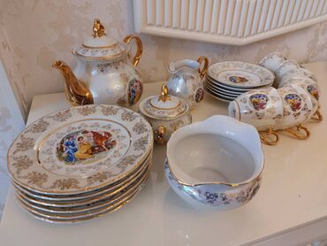 Çay dəstləri və servizlər: Çay dəsti, 6 nəfərlik, Çexiya — 5