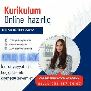 репетитор по информатике: Repetitor, Azərbaycan dili, İmtahanlara hazırlıq, Abituriyent hazırlığı