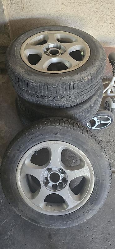 Колеса в сборе 215 / 60 / R 16, Зима, Б/у, Комплект, Легковые, Литые, отверстий - 5