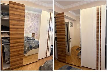 Kupe dolab.qiymet 220 man.olcu 2.40/2.20/60sm. Problemi yoxdur.unvan
