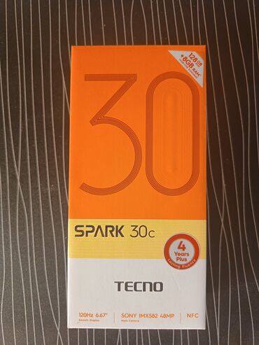 Digər mobil telefonlar: Tekno Spark 128 gb yaddaş 6 ram yenidir kutusundan açılıb baxmaq