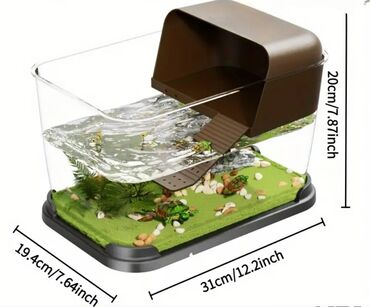 Akvarium aksessuar və ləvazimatları: Boş, 10 l, Ünvandan götürmə