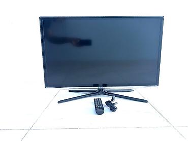 ТВ и видео: Б/у Телевизор Samsung LED экран 32" FHD (1920x1080), Бесплатная доставка, Платная доставка, Самовывоз — 1