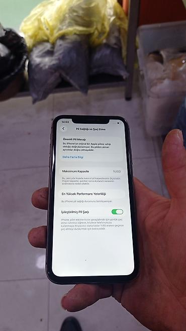 iphone 11 kreditlə: IPhone 11, 64 GB, Qara, Face ID — 5