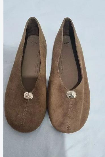 deichmann mini boots: ZARA (nove)ženske baletanke – model u boji konjaka/kamila. - — 2