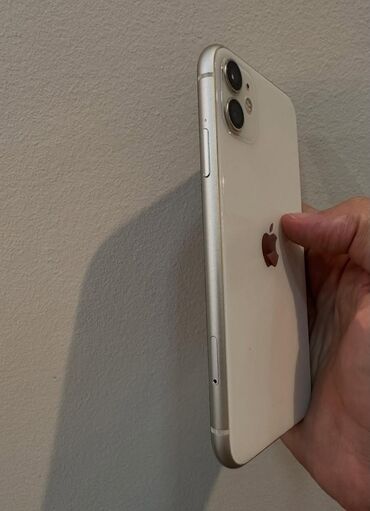 iphone qablari: IPhone 11, 128 ГБ, Белый, Гарантия