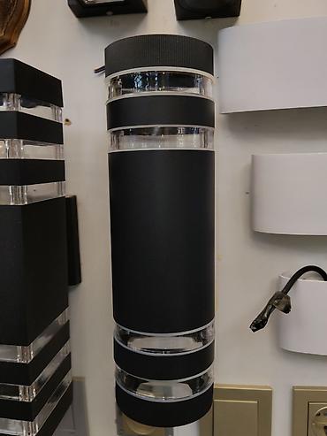 smart light: Уличный настенный светильник (бра) цилиндрической формы. - — 1